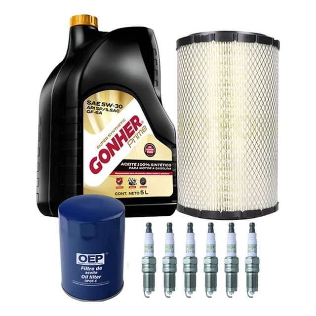 Kit Afinacion Gmc Sierra 1500 Pick Up 1996-1998 4.3l 6v 5w30