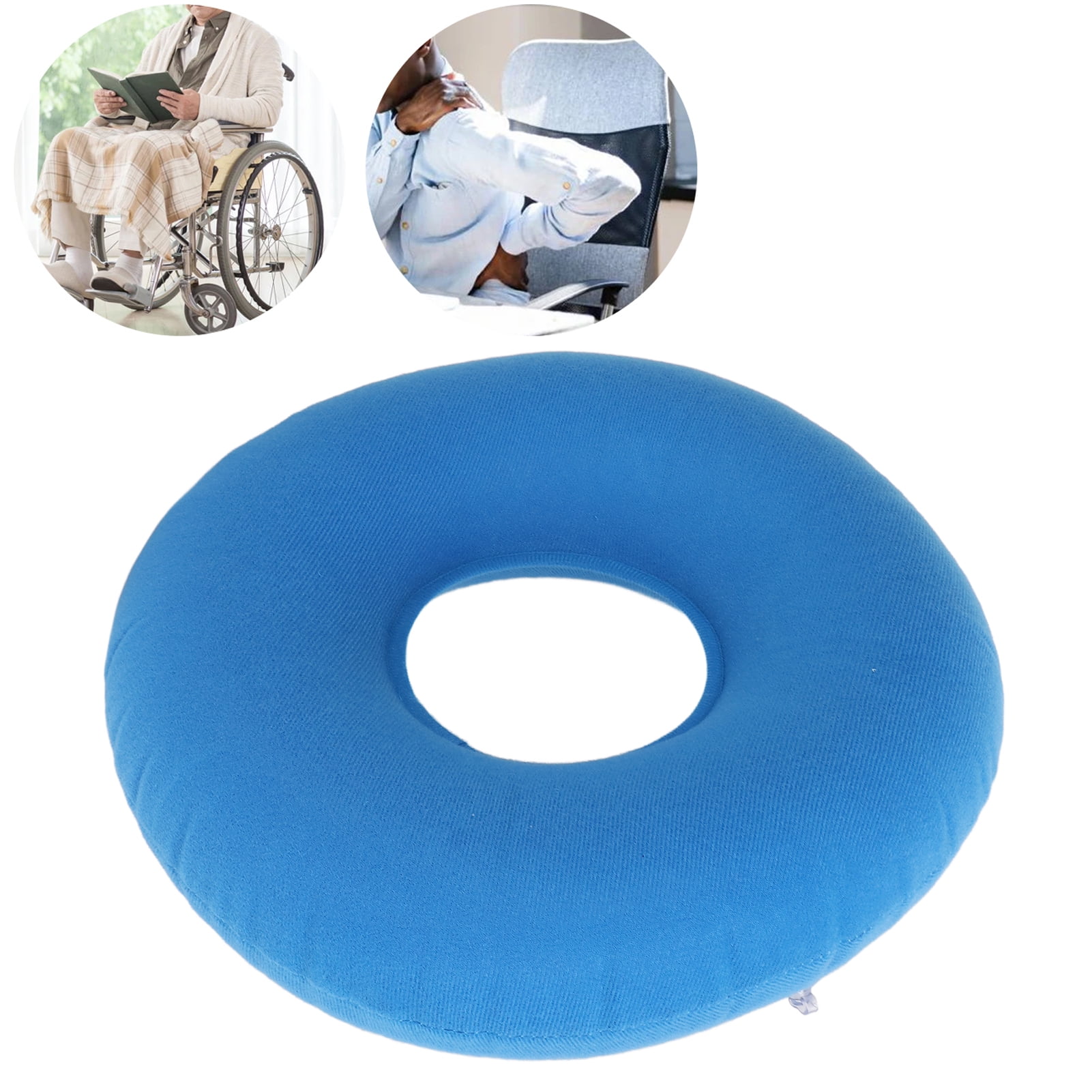 Yinhing Inflatable Elder Donut Cushion, Breathable Anti Bedsore Mat for  Office People Students, Inflatable Ring Shape Cushion, Anti Bedsore Pillow