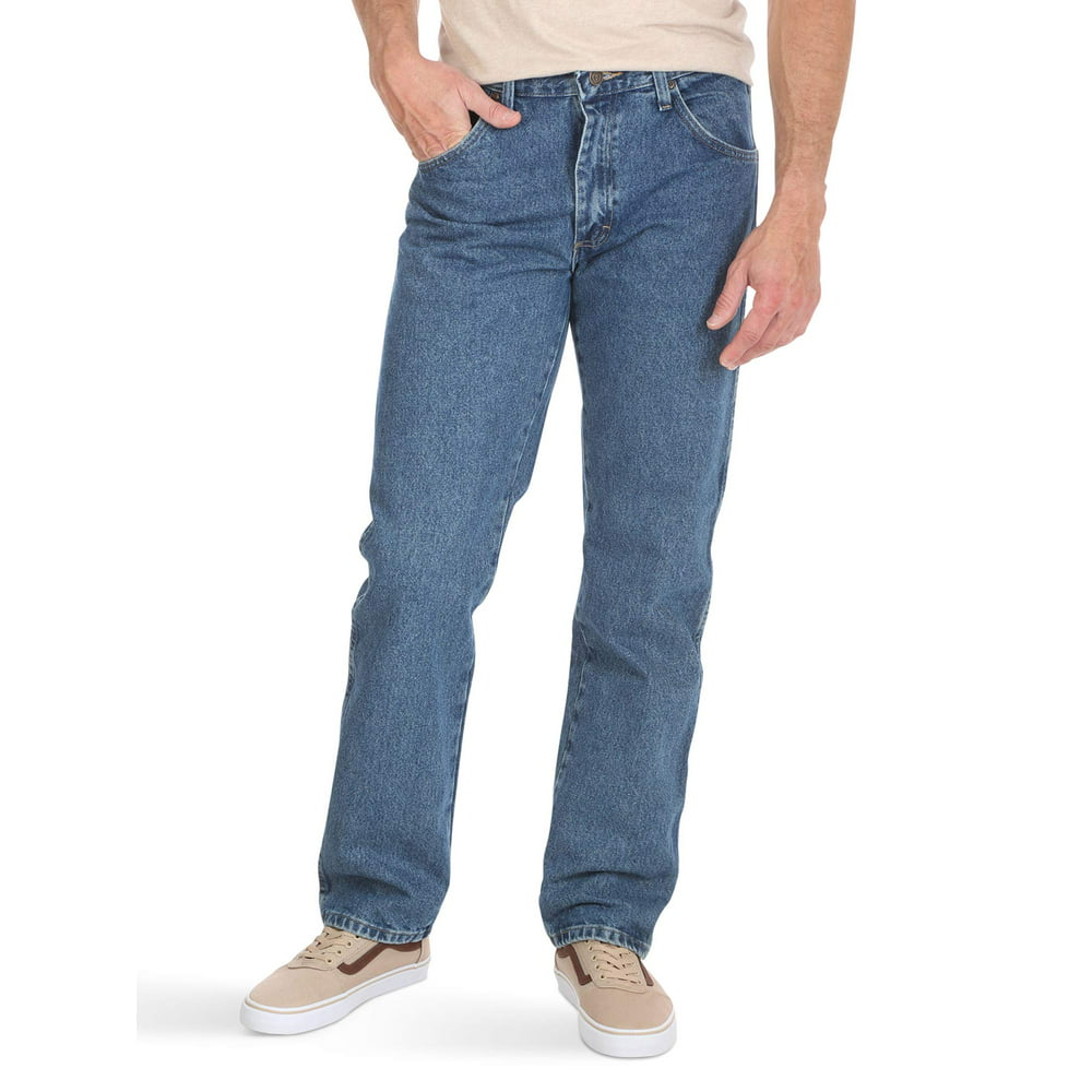 Wrangler - Authentics Mens 44x30 Classic Straight Leg Jeans 44 ...