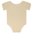 thumbnail image 1 of Onesie Cutouts 12 x 10-3/4-inch, Pack of 50 Wood Door Hanger Blanks, Wooden Crafts to Paint, Wooden Cutouts for Crafts, by Woodpeckers, 1 of 5