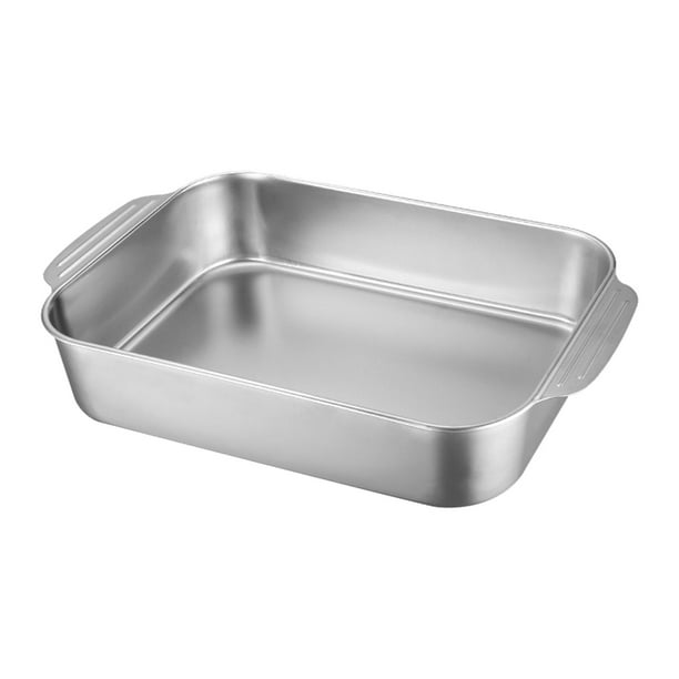 Bandeja para Hornear Profunda Sunnimix de Acero Inoxidable con Asas 5,4 cm de Profundidad