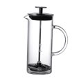thumbnail image 1 of Abbracc Coffee Maker 16 Ounce easy to clean Coffee Pot Milk Frother for Coffee Heimreise black, 1 of 9