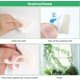 thumbnail image 5 of Paquete de 100 soportes para plantas trepadoras montados en la pared - 3 tamaños - Ganchos autoadhesivos - Fijación invisible - Clips de fijación para vegetales (100 clips blancos) Rojo Verde Cocina, Decoración y Otros, 5 of 5