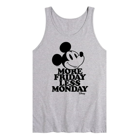 Disney - Mickey & Friends - More Friday Less Monday - Men's Jersey Tank Top