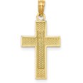 thumbnail image 3 of 14k Yellow Gold Nurse Cross Charm - 18.04mm, 3 of 6