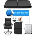 thumbnail image 5 of Demine Gel Seat Cushion for Long Sitting– Portable & Foldable Travel Cushion for Airplane, Office, Wheelchair, Cars – Relieves Sedentary Pain, 5 of 8