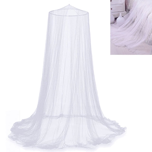 Mosquito Net White Dome Mesh Easy Installation Hanging Bed Netting For Single To King Size Beds Hammocks Cribs