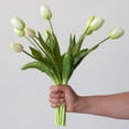thumbnail image 4 of Toimothcn Man Made Tuli P Flower Feel Tuli P Mrtificial Flower Man Made Flower Bundle Dining Table Layout, 4 of 7