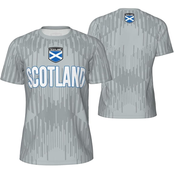 Scotland (1) T-Shirt for Running Soccer Tennis Fitness Sports Jerseys Shirts