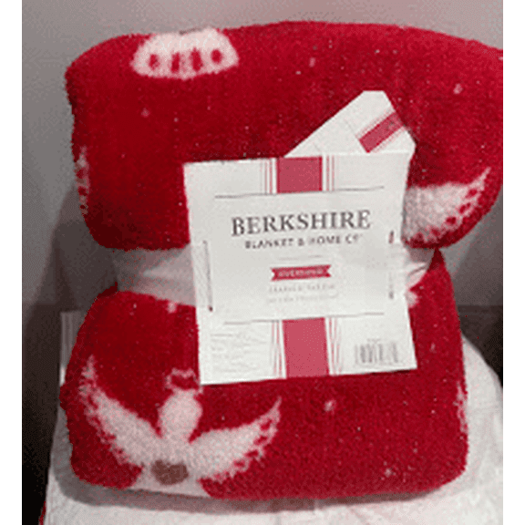 Berkshire Blanket & Home Angel  Sparkle Plush Throw, 60"x"80