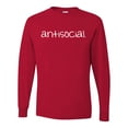 thumbnail image 2 of Wild Bobby Antisocial Men Long Sleeve Shirt, 2 of 6