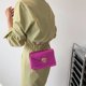 thumbnail image 1 of Bolsa De Hombro Bolso bandolera para mujer con diseño de cocodrilo, bandolera de PU, bandolera (rosa roja) Likrtyny Para Estrenar, 1 of 4