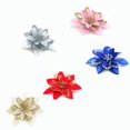thumbnail image 4 of 10PCS Artificial Flower Fake Christmas Flower Home Office PE Floral Decoration  Tree Ornament, 4 of 10