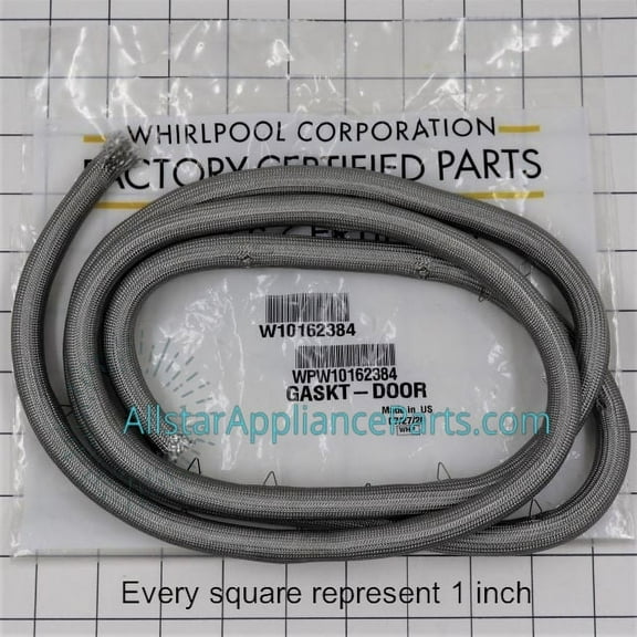 Whirlpool Range/Stove/Oven Door Gasket WPW10162384