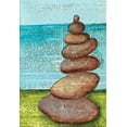 thumbnail image 2 of Allemand, Sue 18x24 White Modern Wood Framed Museum Art Print Titled - Balance III, 2 of 4