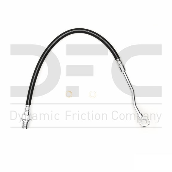 Front Dynamic Friction Company Brake Line Hose 350-48011 For 1979-1980 Chevrolet K20, 1979-1980 Chevrolet K20 Suburban, 1979-1980 GMC K2500