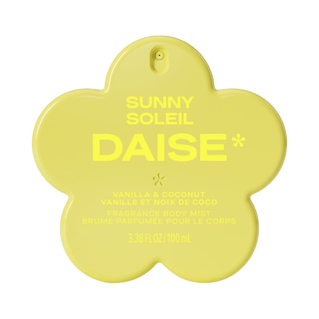 DAISE Sunny Daise Fragrance Body Mist in Vanilla & Coconut, 3.3 fl oz