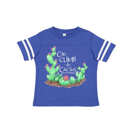 

Inktastic Go Climb a Cactus Cacti and Succulents Gift Toddler Boy or Toddler Girl T-Shirt
