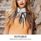thumbnail image 3 of Women'S Detachable Pleated Collar Fashionable Cotton Neck Ruff Elegant Stand Collar For Versatile Use Comfortable Neck Protection Collar, 3 of 3