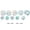 style:rotundity;, variant on Rainbow Prism Electrostatic Glass Sticker PVC Glue-free Stars Diamond Clouds Bird Removable Window Colorful Film - style:rotundity;