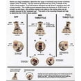 thumbnail image 5 of Scandvik 10617P Compact T-Handle Ceramic Mixer Deck Mount Polished Finish Marine Grade, 5 of 5