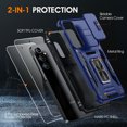 thumbnail image 5 of ANTSHARE for Samsung Galaxy A35 5G Case, [Rotatable Ring Kickstand] Samsung A35 5G Phone Case with [2* Screen Protectors] Military Grade Shockproof Anti-Scratch Phone Case for Samsung A35, 5 of 6