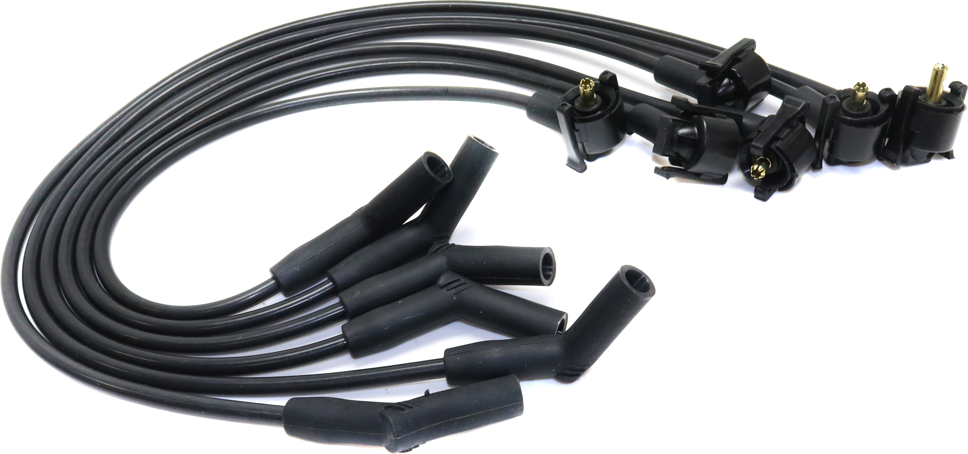 Replacement REPF504804 Spark Plug Wire Compatible with 1998-2000 Ford Ranger 1996-2000 Mercury Sable 6Cyl 3.0L Set of 6