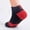 Red, variant on Men's Cushioned Ankle Breathable Athletic Socks Non-Slip Color blocking Running Sock with Arch Support & Heel Tab White Free Size