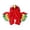 Red, variant on Parrot Shaped Pet Hooded Costume, Funny 3D Pet Cosplay Outfit With Colorful Wing Decor For Small Medium Large Dogs,Halloween Thanksgiving Party Pet Dress‑Up Clothes(Red-M)