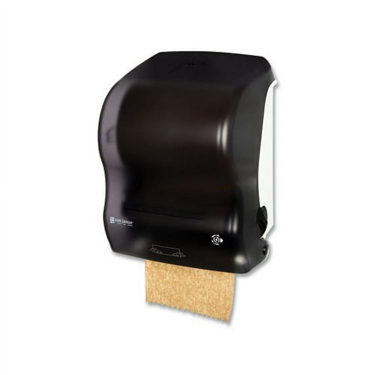 Simplicity Mechanical Roll Towel Dispenser, 15.25 x 13 x 10.25, Black Simplicity Mechanical Roll Towel Dispenser, 15.25 x 13 x 10.25, Black