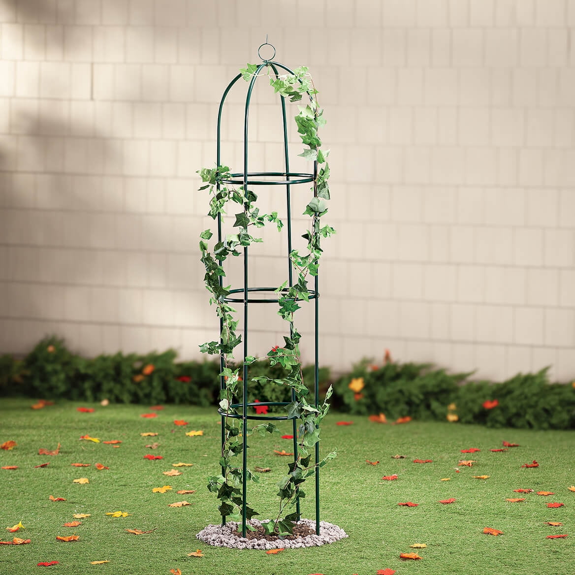 Garden Plant Trellis for Climbing Plants including Vines, Vegetables and Flowers – 75 in. H x 16 1/4 in. Dia – Durable Steel