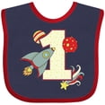 thumbnail image 3 of Inktastic 1st Birthday Outer Space Theme Boys or Girls Baby Bib, 3 of 4
