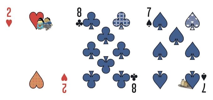 Tales of Spuds Sparkly Gilded Kickstarter Exclusive Playing Cards - Hoang Nguyen