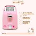 thumbnail image 3 of SANRIO Tostador de Pan 2 Rebanadas, HK-T2, 6 Niveles, 750 W, Imprime Carita Hello Kitty en el Pan, Autocentrado,  Rosa., 3 of 11