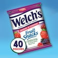 thumbnail image 6 of Welch's Fruit Snacks,UMRT&nbsp;Berries 'N Cherries, Individual Single Serve Bags, 0.8 oz (Pack of 40), 6 of 10