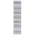thumbnail image 2 of SAFAVIEH Augustine Kalina Geometric Runner Rug, Ivory/Gray, 2' x 9', 2 of 11