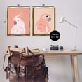 thumbnail image 4 of Stupell Industries Peach Cockatoo Parrot Profile Animals Painting Gold Floater Framed Canvas Art Print Wall Art, 31 x 25, Set of 2, 4 of 10