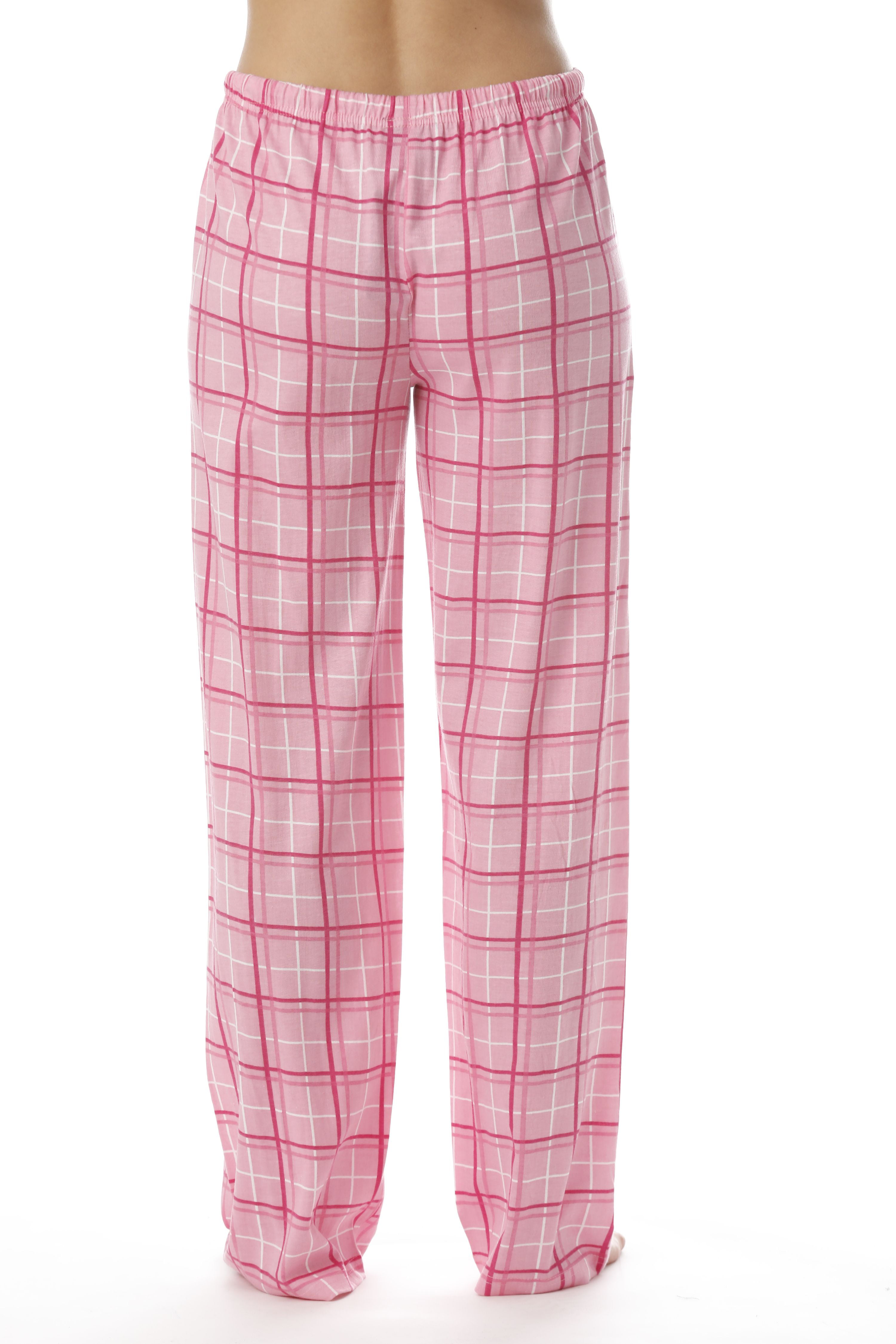 Hot Pink Plaid PJ Pants