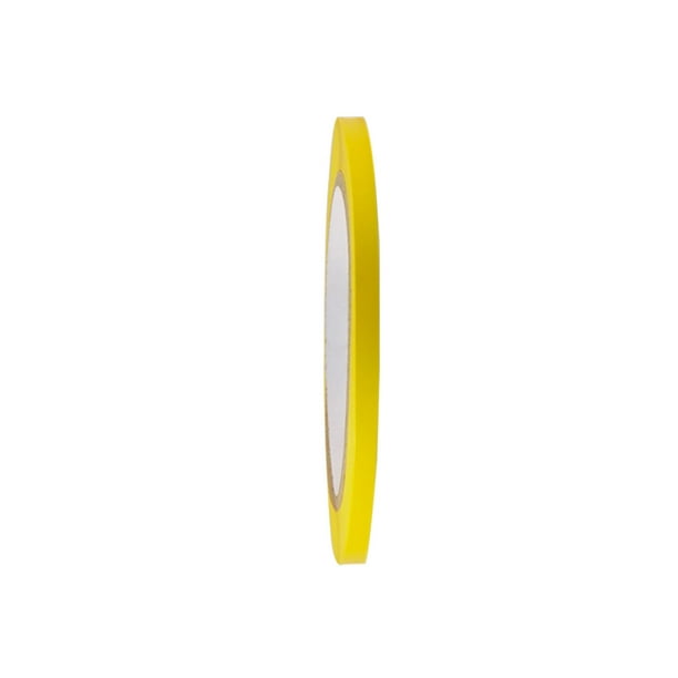T.R.U. CVT536 Yellow Vinyl Pinstriping Dance Floor Tape 1/4 in. wide x 36 yds. Several Colors