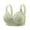 Green, variant on Women's Non-Wire Lace Trim Bra, Adjustable Wide Strap Comfortable Support Bra for Gathered & Figure Flattering, Breathable All-Season Everyday Underwear