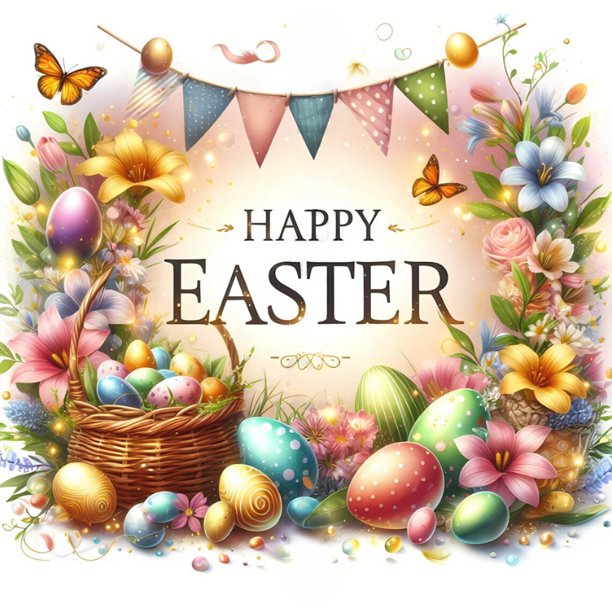 Pintura de diamante 5D DIY taladro redondo completo feliz Pascua Kit decoración del hogar arte 30x30cm