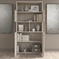 thumbnail image 3 of Bush Business Furniture Office 500 5-Shelf 70H Bookcase with Doors Sand Oak OFB136SO, 3 of 9