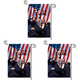 thumbnail image 1 of Jardín Donald Trump 2024 Doble Cara Lucha Contra Los Tiroteos (A), 1 of 5