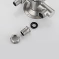 thumbnail image 2 of Stainless Steel Shower Faucet Hot And Cold Water Mixer Wall Mounted Metal Handle, 2 of 8