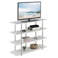 thumbnail image 3 of Convenience Concepts Designs2Go TG Meuble TV à Quatre Niveaux en Bois Blanc, 3 of 5