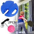 thumbnail image 1 of 2x Entrenador de Pickleball Herramienta de entrenamiento de Pickleball Pelota de Pickleball con cable Autoestudio Ejercicio al aire libre en interiore, 1 of 8