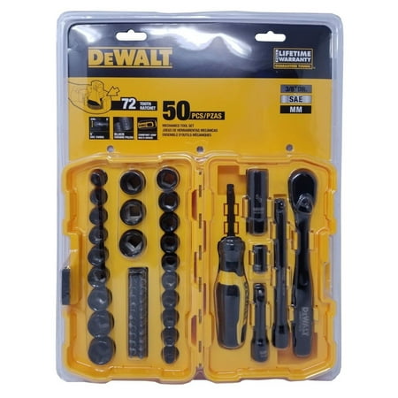DeWalt Mechanics Tool Set 50 Pieces (Best Deals On Dewalt Tools)