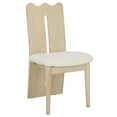 thumbnail image 5 of Safavieh Kieran Modern Wood Dining Side Chairs, Cream / Ivory, 5 of 8