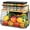 1PACK-Black, variant on Magnetic Shelf for Fridge: Fruit Potato and Onion Storage Bin - Magnetic Spice Rack for Refrigerator & Kitchen Counter - Pantry Organizers and Storage