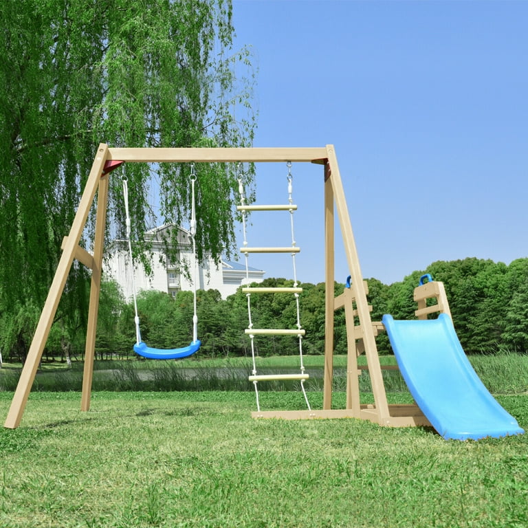 Eastern Jungle Gym Freestanding Swing Set Eastern Jungle Gym Diy